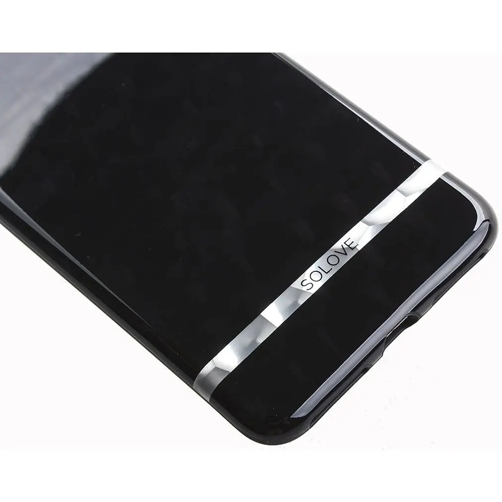 Чехол-накладка Solove TPU case 3D B1 iPhone 7 Plus Black - фото 2