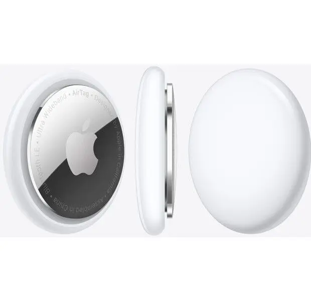 Брелок для пошуку речей Apple AirTag 1шт + Silicon Case в асортиментi (MX532) No Box [64441] - фото 4