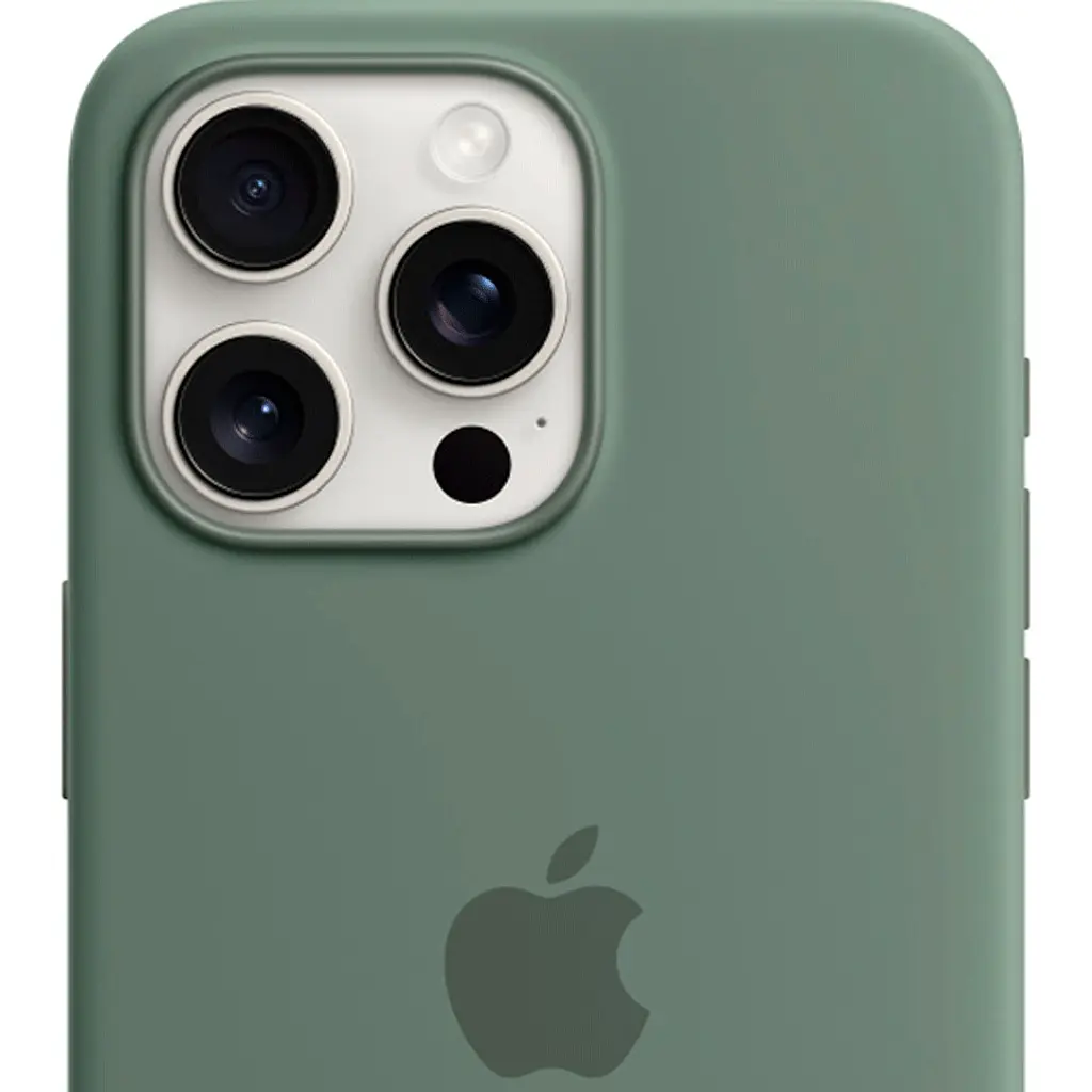 Чохол Silicone Case with MagSafe для Apple iPhone 15 Pro Max Cypress AAA [93256] - фото 4