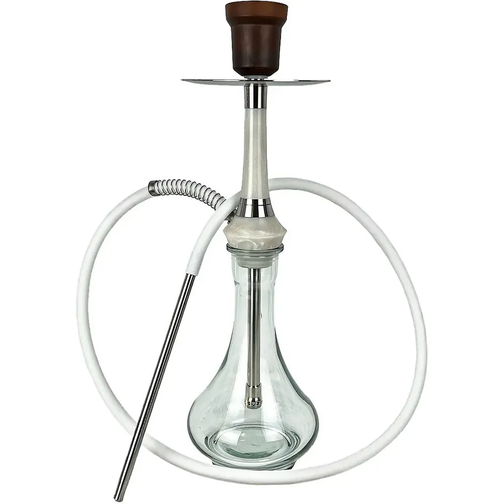 Кальян Optima Silver Shine Drop Clear - фото 2