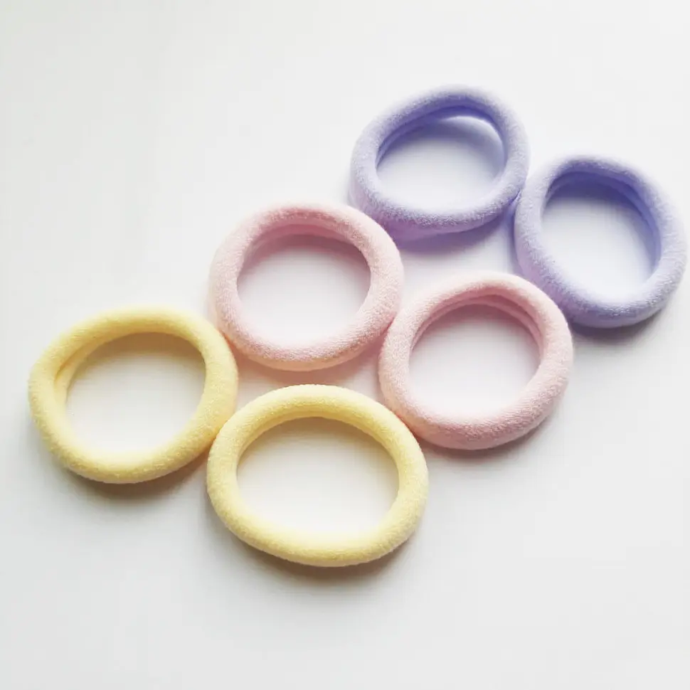 Набір резинок для волосся La-beauty 0108-426, 6 штук в комплекті, пастельні - фото 2