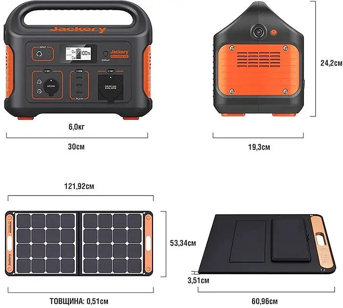 Зарядна станція Jackery Explorer 500 EU - фото 9