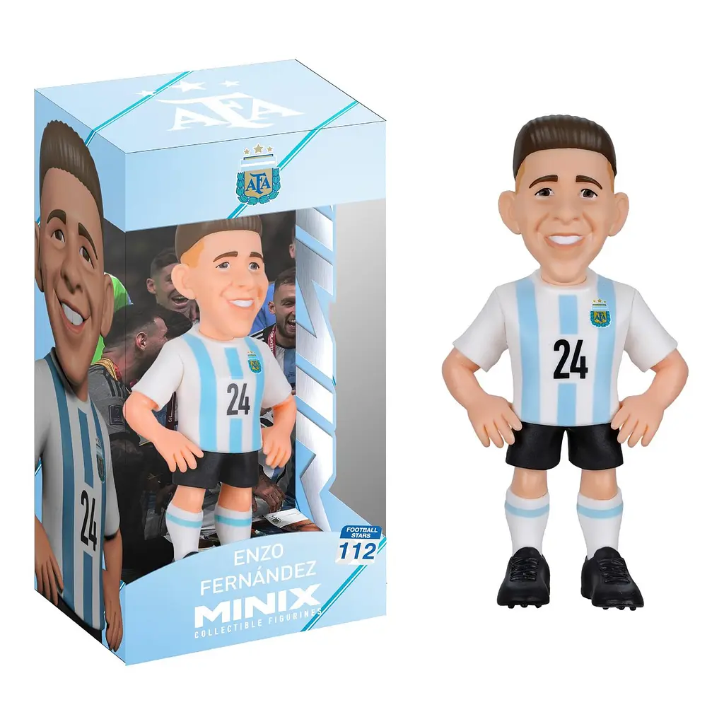 Колекційна фігурка ARGENTINA Enzo Fernandez 12 см MINIX art - 22625