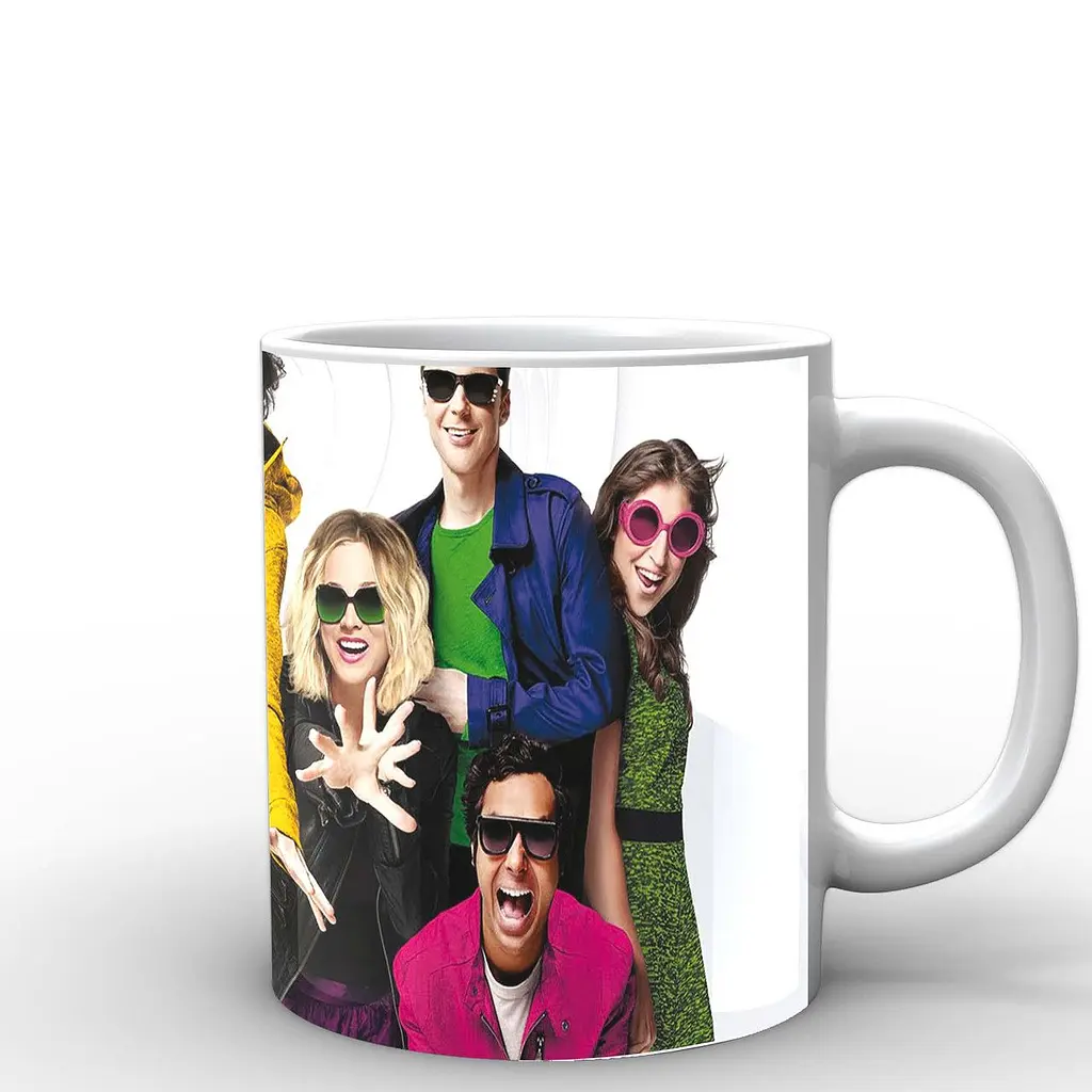 Кружка GeekLand Теория большого взрыва The Big Bang Theory стиляги BB.002.13 330 мл белая - фото 3