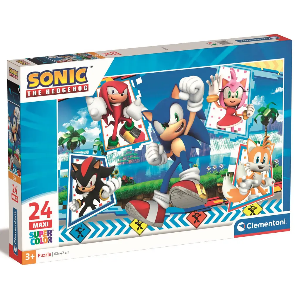 Пазл Clementoni Maxi Sonic 24 елементи (28526)