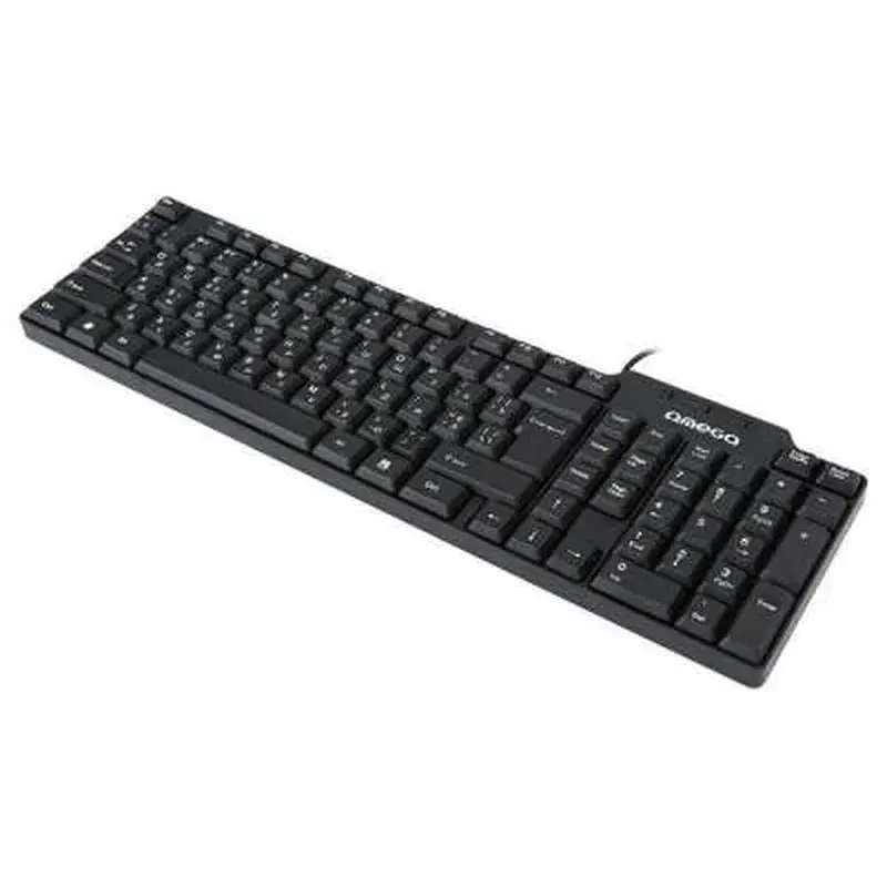 Клавіатура Omega OK-05 Cyrilic Version USB Black (OK05TRU) - фото 3