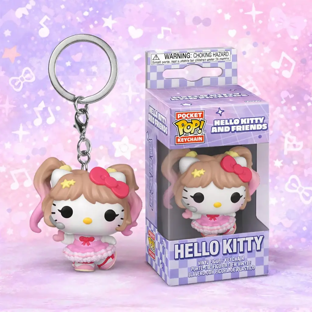 Брелок Funko Pop на кліпсі Hello Kitty Хеллоу Кітті K-Pop (91680) - фото 4