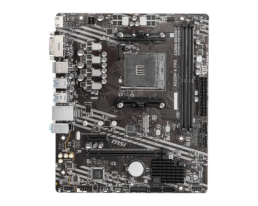 Материнська плата MSI A520M-A Pro Socket AM4 (A520M-A PRO) - фото 5