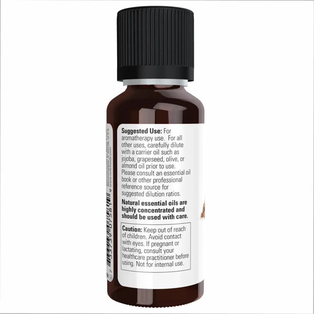 Олія мускатного горіха Now Essential Nutmeg Oil 30 ml - фото 3