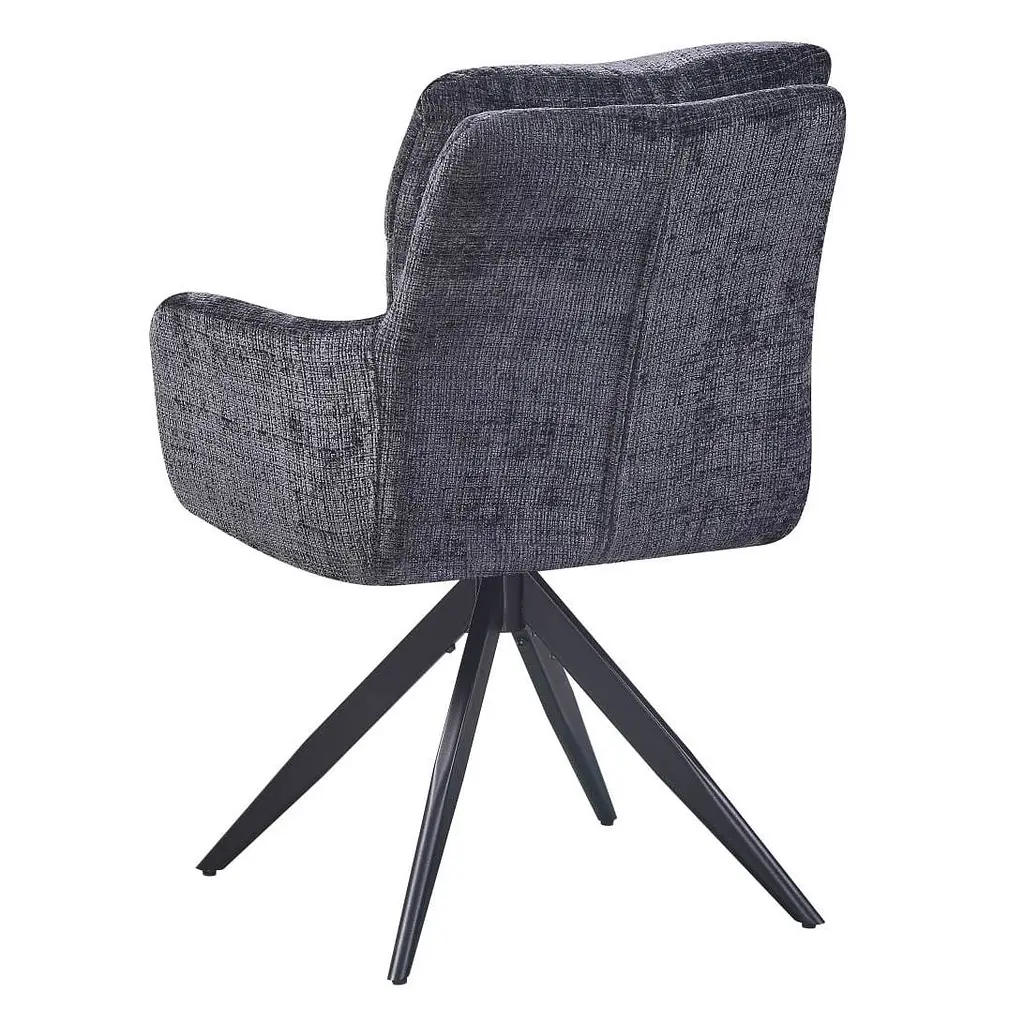 Стул Avanti LEO Chenille Dark Grey - фото 4