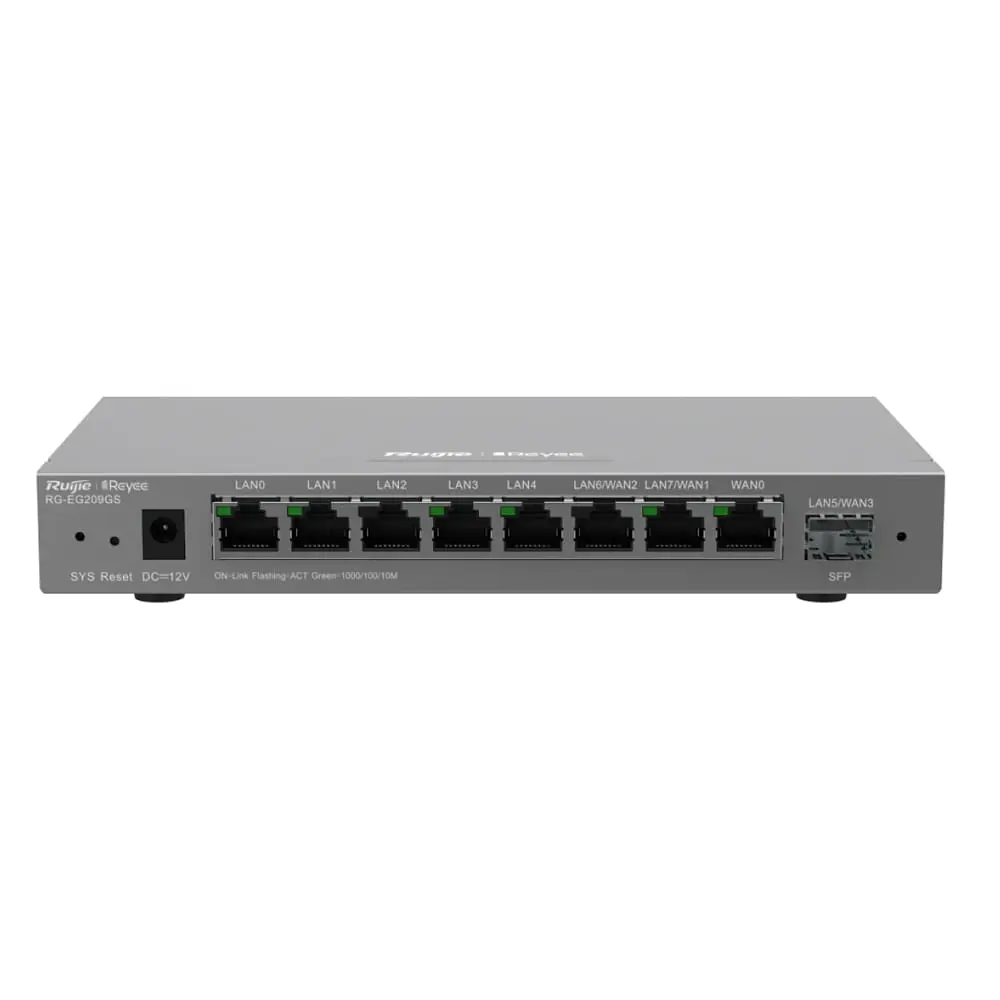 Керований 9-портовий SFP-роутер Ruijie RG-EG209GS гігабітний (99-00011700)
