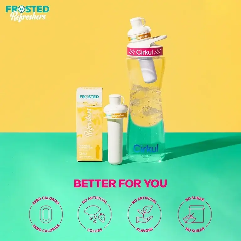 Картридж для напоїв Cirkul Frosted Refreshers Paradise Refresher Flavor Cartridge 1 упаковка - фото 2