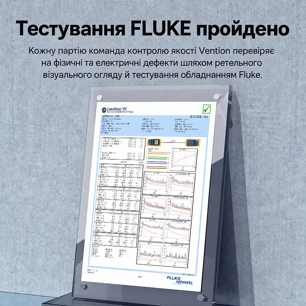 Мережевий кабель Ethernet Vention 8 м патч-корд Cat 6 1000 Мбіт/с штекери RJ45 8P8C на обох кінцях UTP неекранована кручена пара жили CCA з алюмінію з мідним покриттям чорний (IBEBK) - фото 12