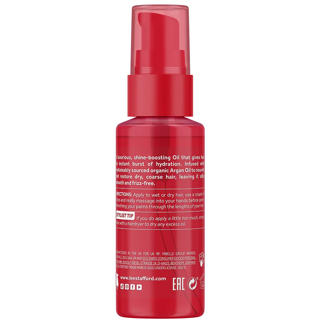 Аргановое масло для волос Lee Stafford Argan Oil from Morocco Nourishing Miracle Oil 50 мл - фото 2