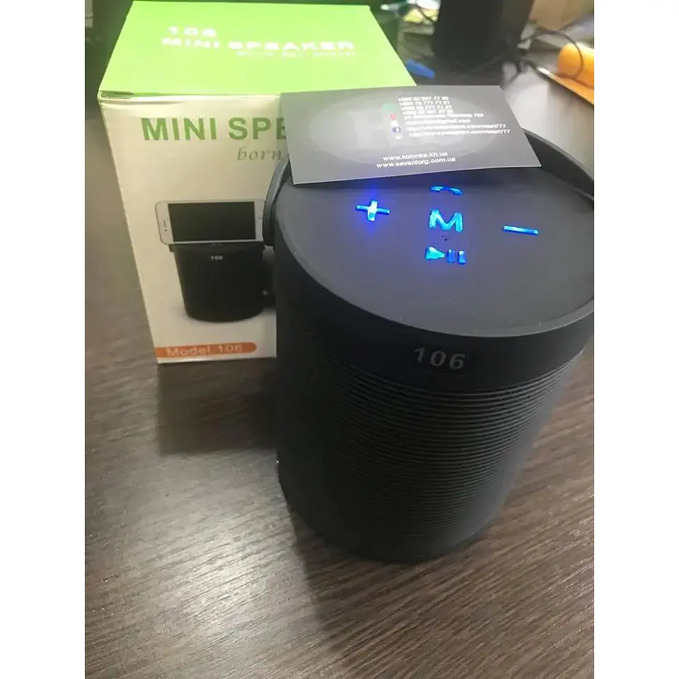 Портативна колонка mini speaker 106 - фото 2