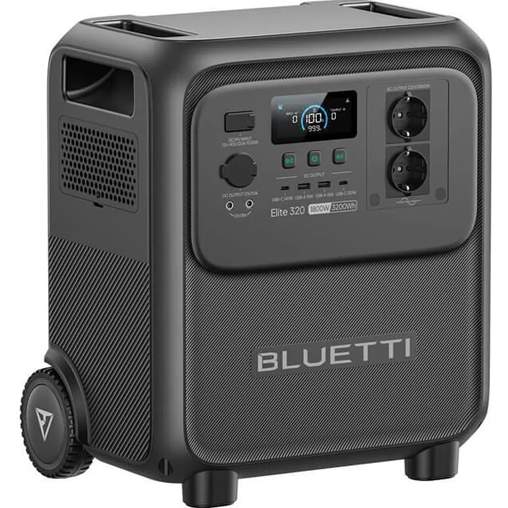 Зарядная станция BLUETTI Elite 320 1800W (P-EL320-EU-GY-10) [158276] - фото 4