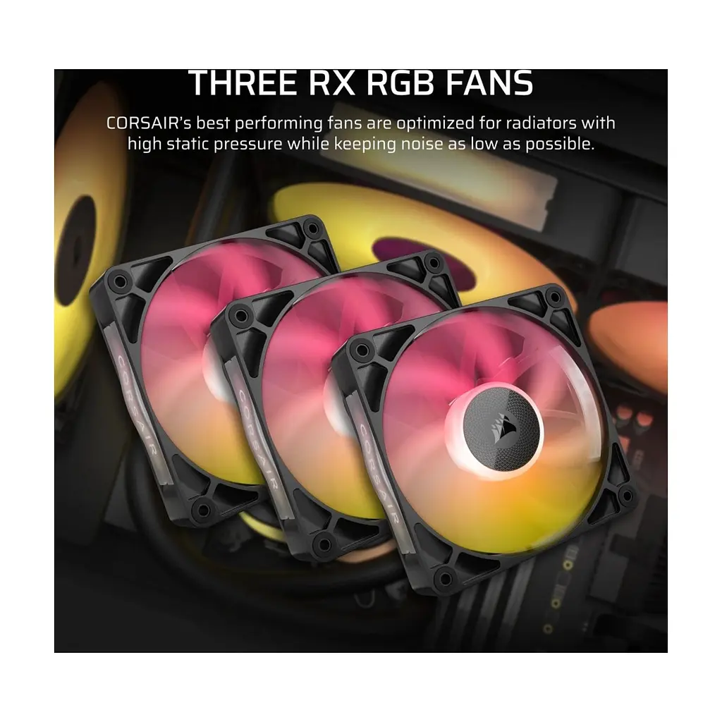 Система рідинного охолодження Corsair iCUE LINK TITAN 360 RX RGB (CW-9061018-WW) - фото 8