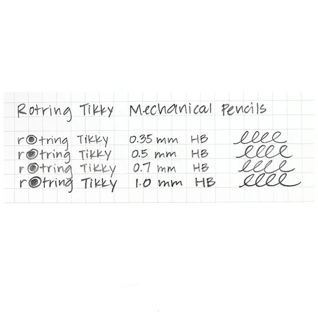 Олівець механічний Rotring Drawing TIKKY Black PCL 0.5 (R1904700) - фото 5