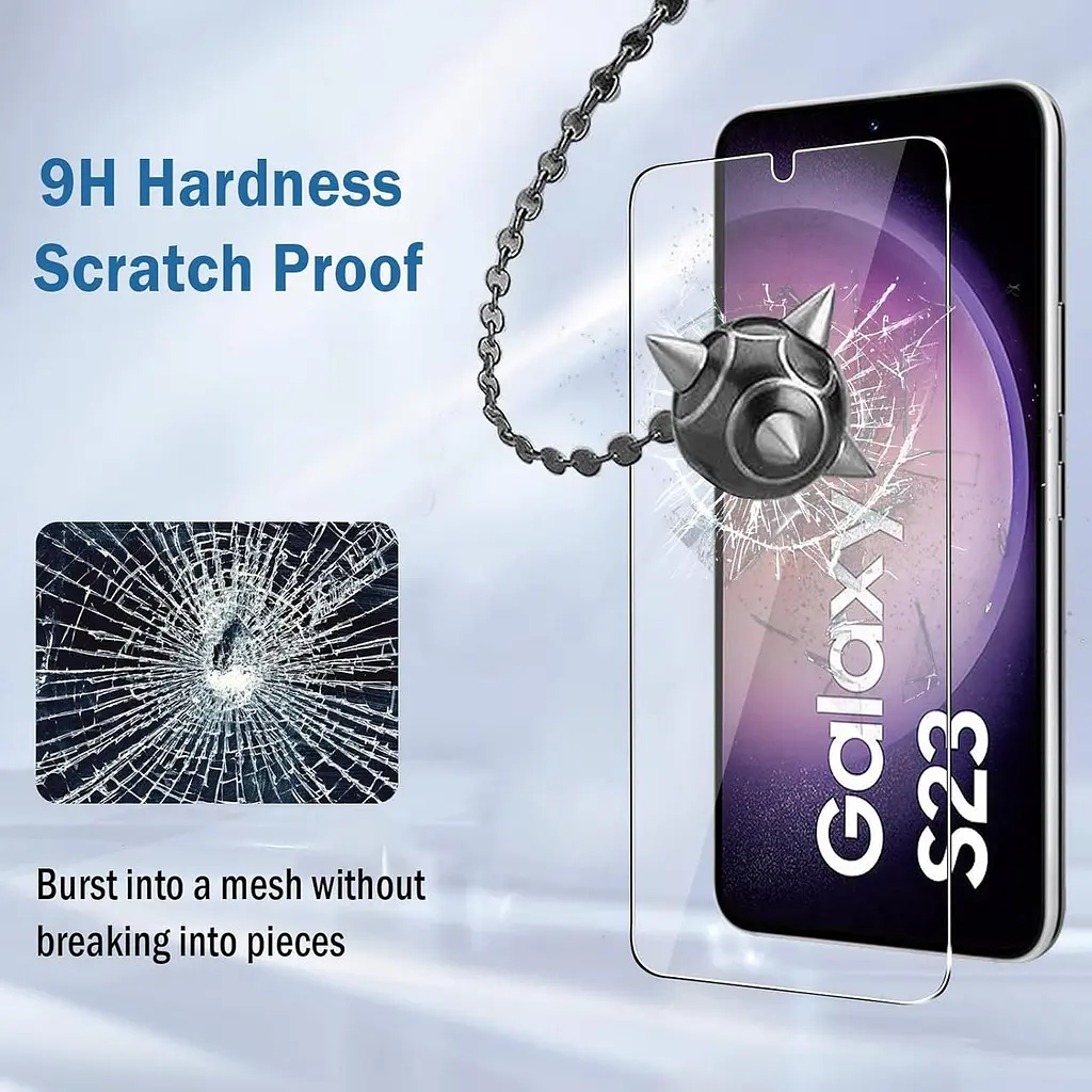 Захисне скло UniqueMe 2-в-1 для Samsung Galaxy S23 5G - фото 6