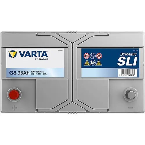 Акумулятор Varta Dynamic SLI 12В 95Аг 830А (EN) L+ (595405083) - фото 5