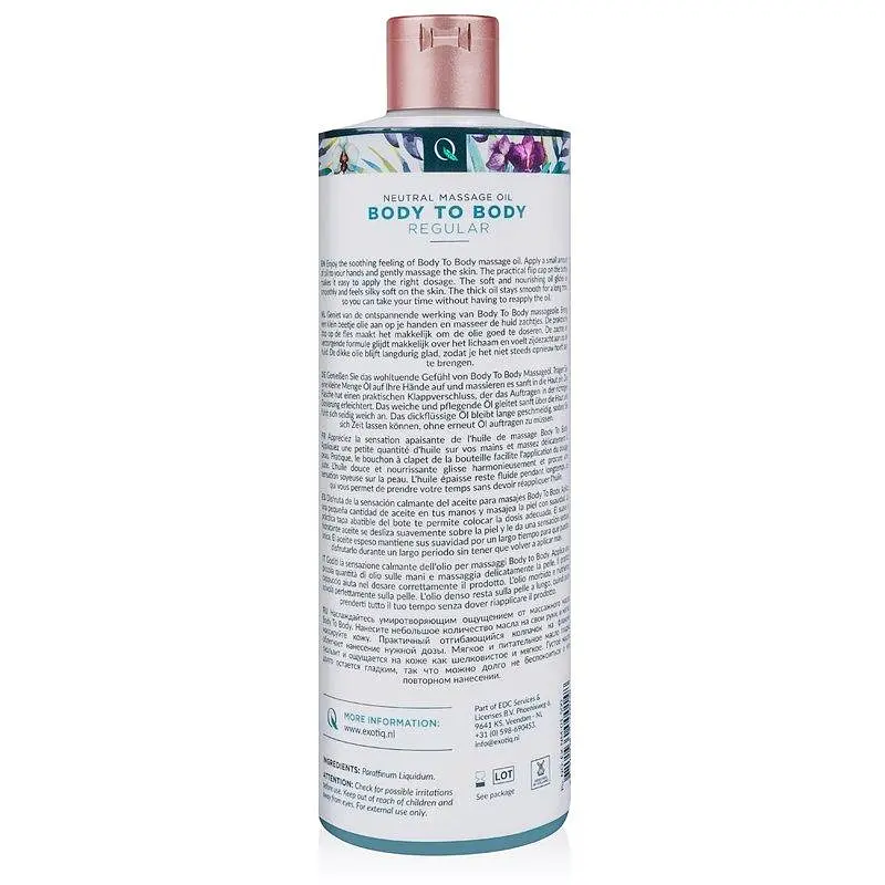 Олія для масажу всього тіла Exotiq Body To Body Oil 500 мл - фото 3