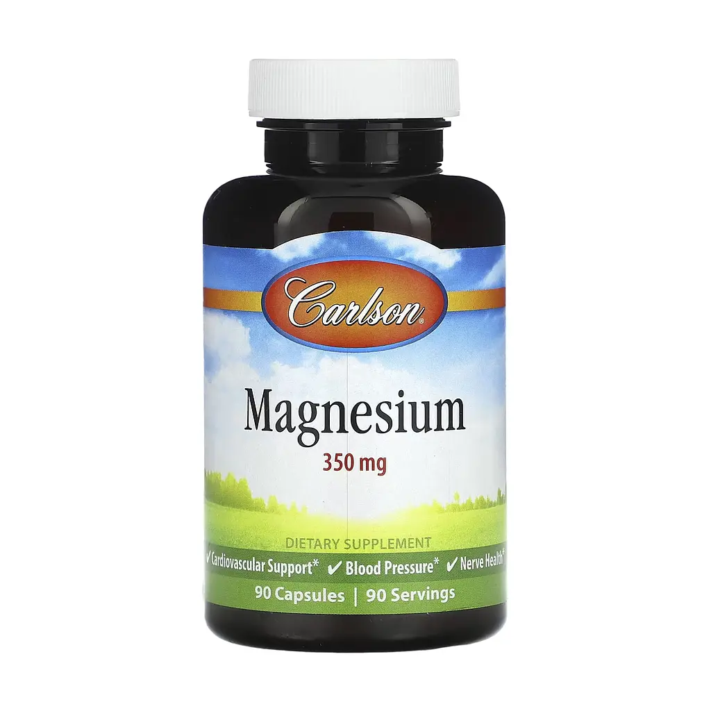Магній Magnesium 350mg - 90 caps