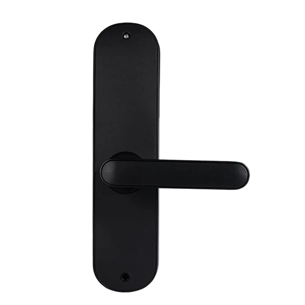 Замок біометричний автономний Trinix TRL-5103BTF Black Left з Bluetooth, зчитувачем відбитків пальців і карт Mifare (65-00012) - фото 4