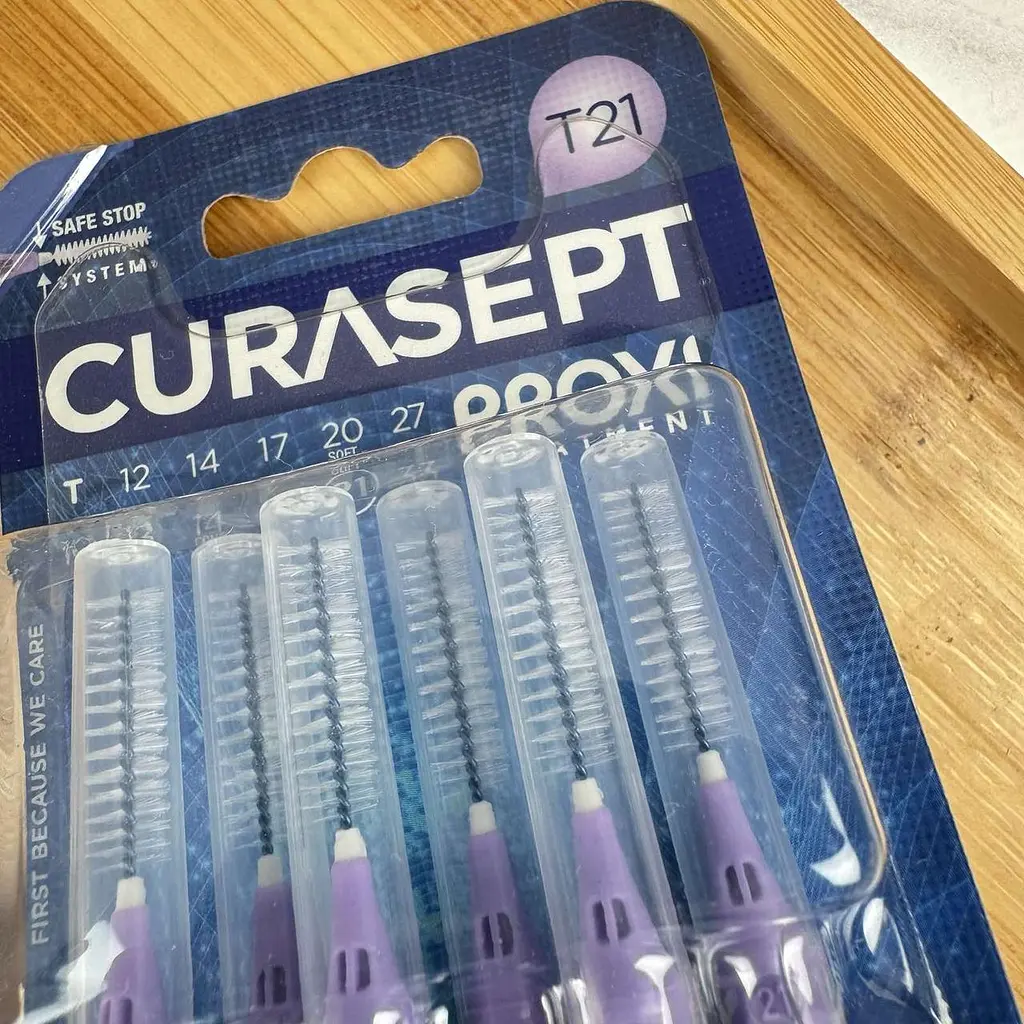 Міжзубний йоржик Curasept Proxi T21, ISO6 (2,1 мм, фіолетовий), 6 шт - фото 2