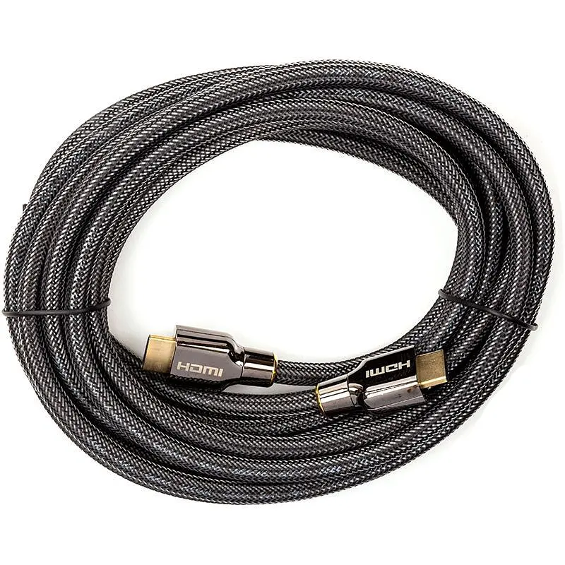 Кабель PowerPlant Ultra HD 8K HDMI 2.1 5m Black (CA913220) [84522] - фото 2