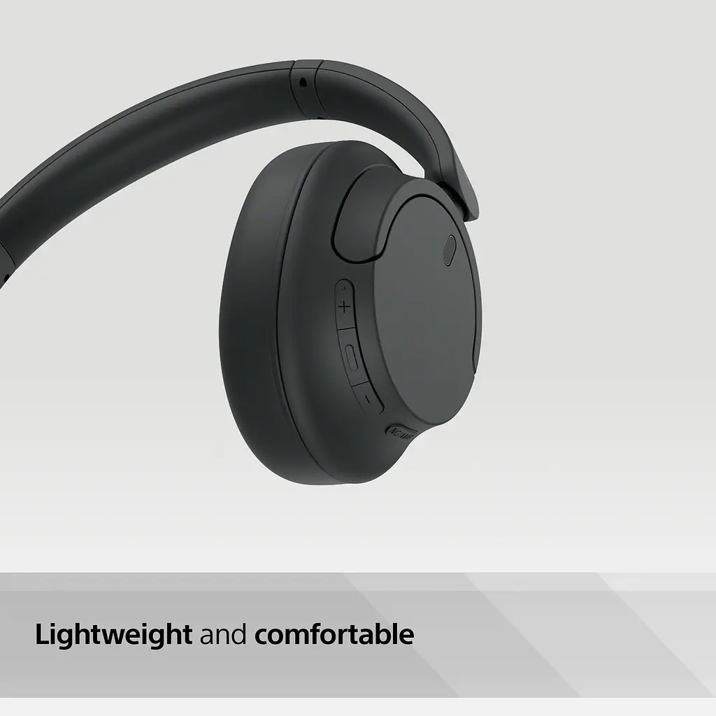 Sony Навушники Over-ear WH-CH720N BT 5.2, ANC, SBC, AAC, Wireless, Mic, Чорний - фото 4