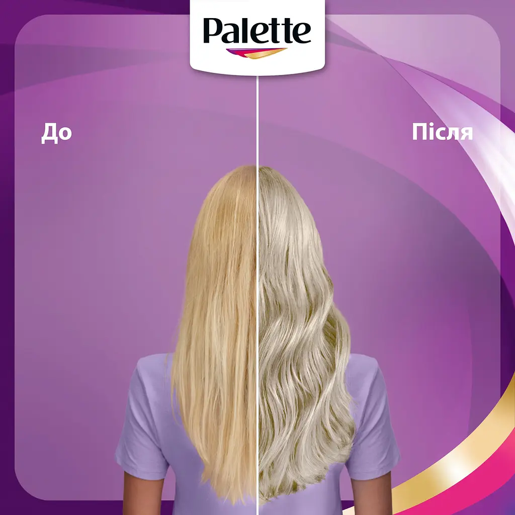 Тонуючий бальзам для волосся Palette Toner Платиновий Блонд 150 мл - фото 3