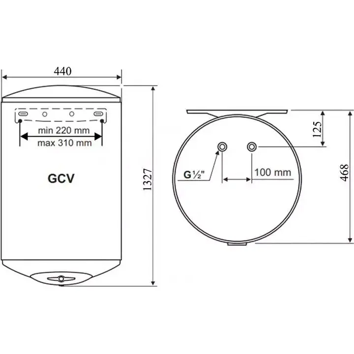 Бойлер Tesy Anticalc GCV 150 44 24D B14 TBR (304903) [127424] - фото 11