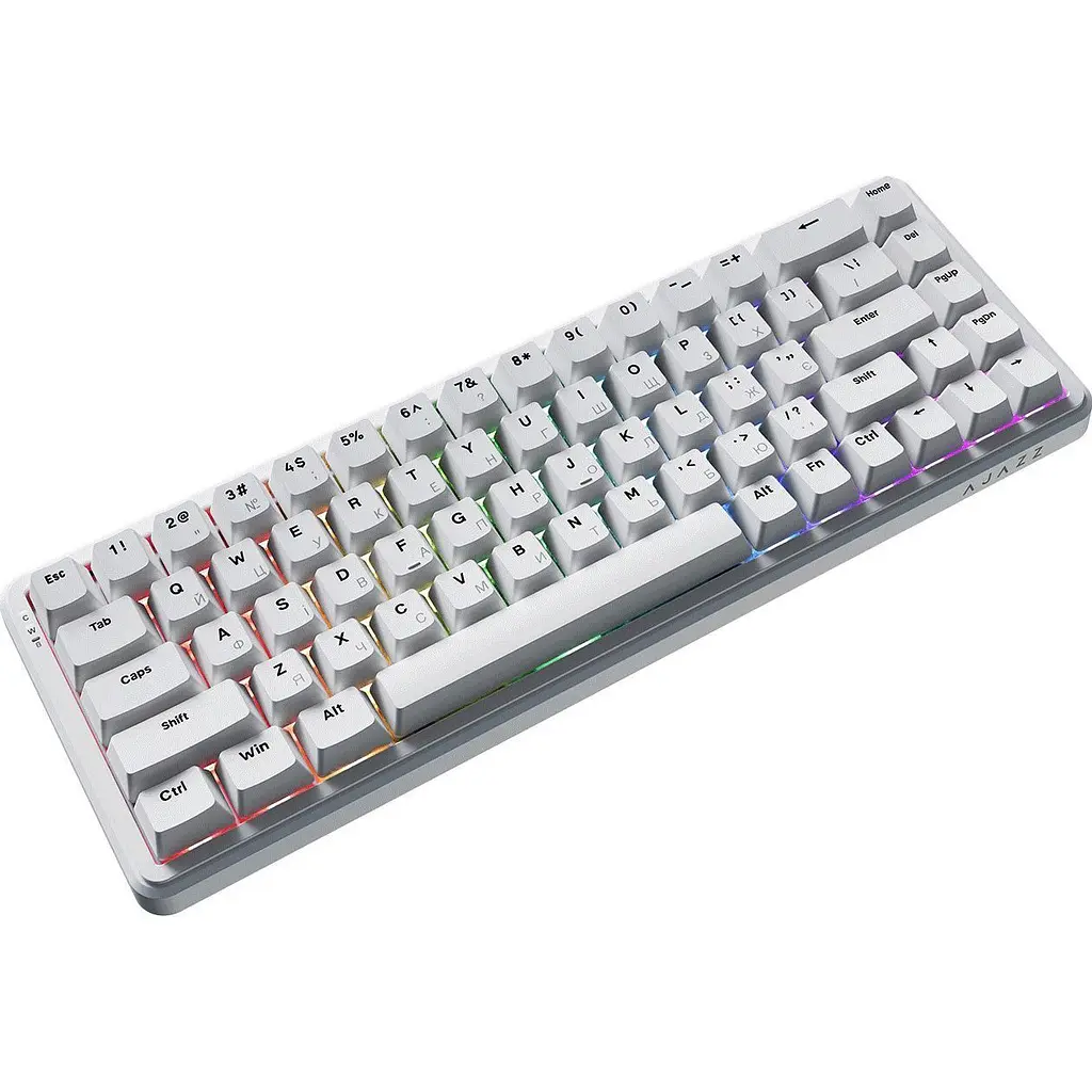 Клавіатура Ajazz AK680 MAX Magnetic Switch White (AK680-WM-W-A) [142174] - фото 2