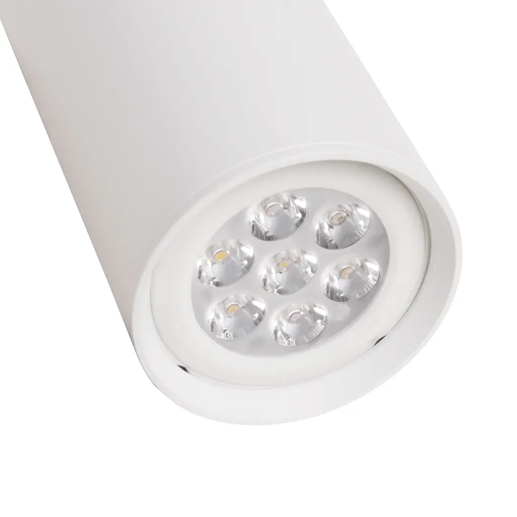 Люстра подвесная Brille тубус GU10 WH (AL-730/1) - фото 5