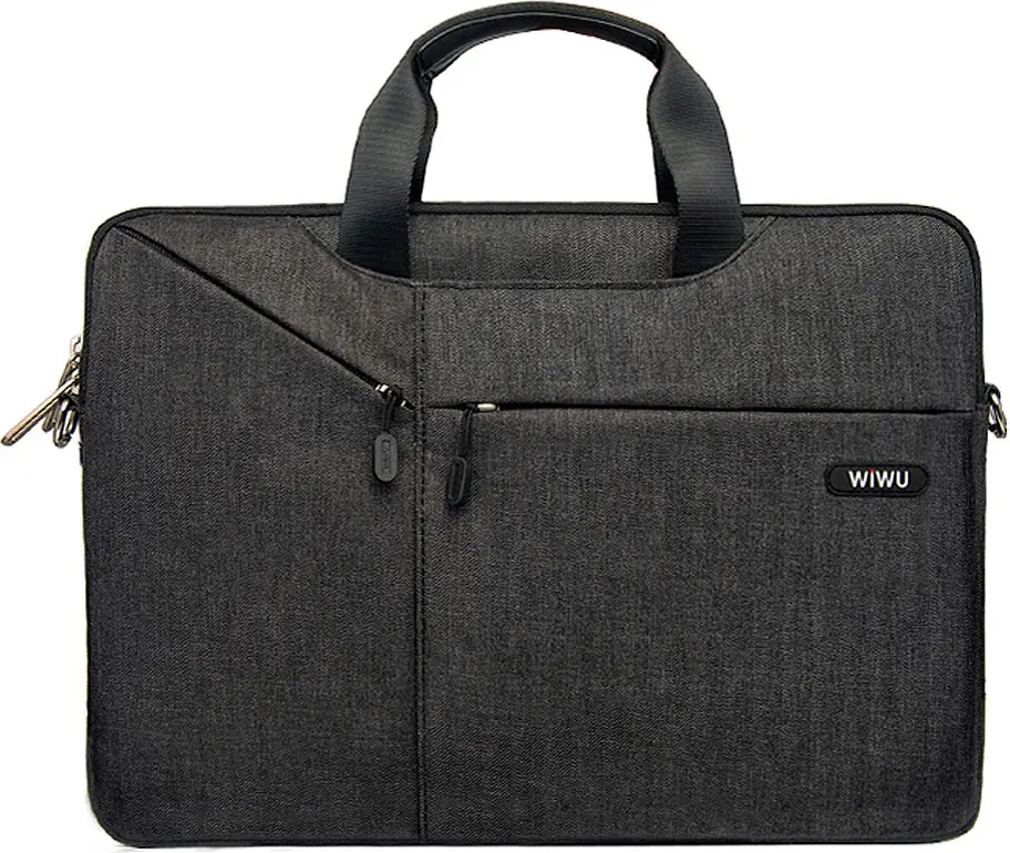 Сумка для ноутбука WiWU City Commuter Bag 15.6" Black [6973218931517] [76368] - фото 3