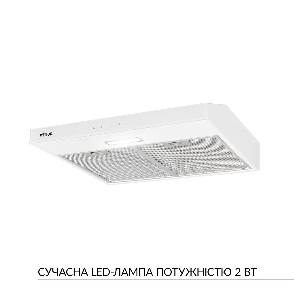 Витяжка плоска WEILOR WPL 5092 WH - фото 4