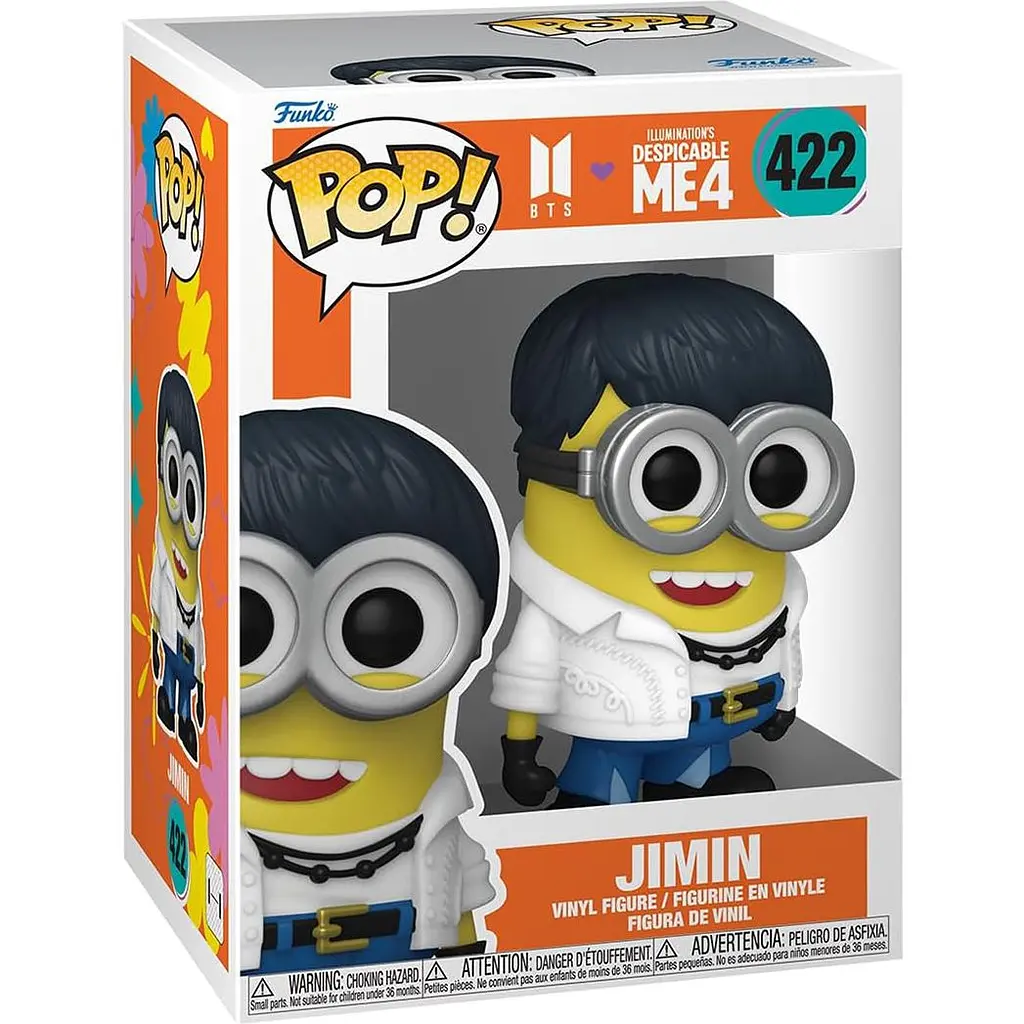 Ігрова фігурка Funko Pop! Illuminations despicable me 4 BTS Jimin (85964) - фото 2