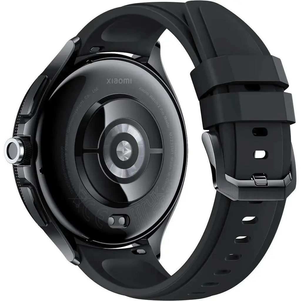 Смарт-годинник Xiaomi Watch 2 Pro Bluetooth Black Case with Black Fluororubber Strap BHR7211GL Black - фото 3