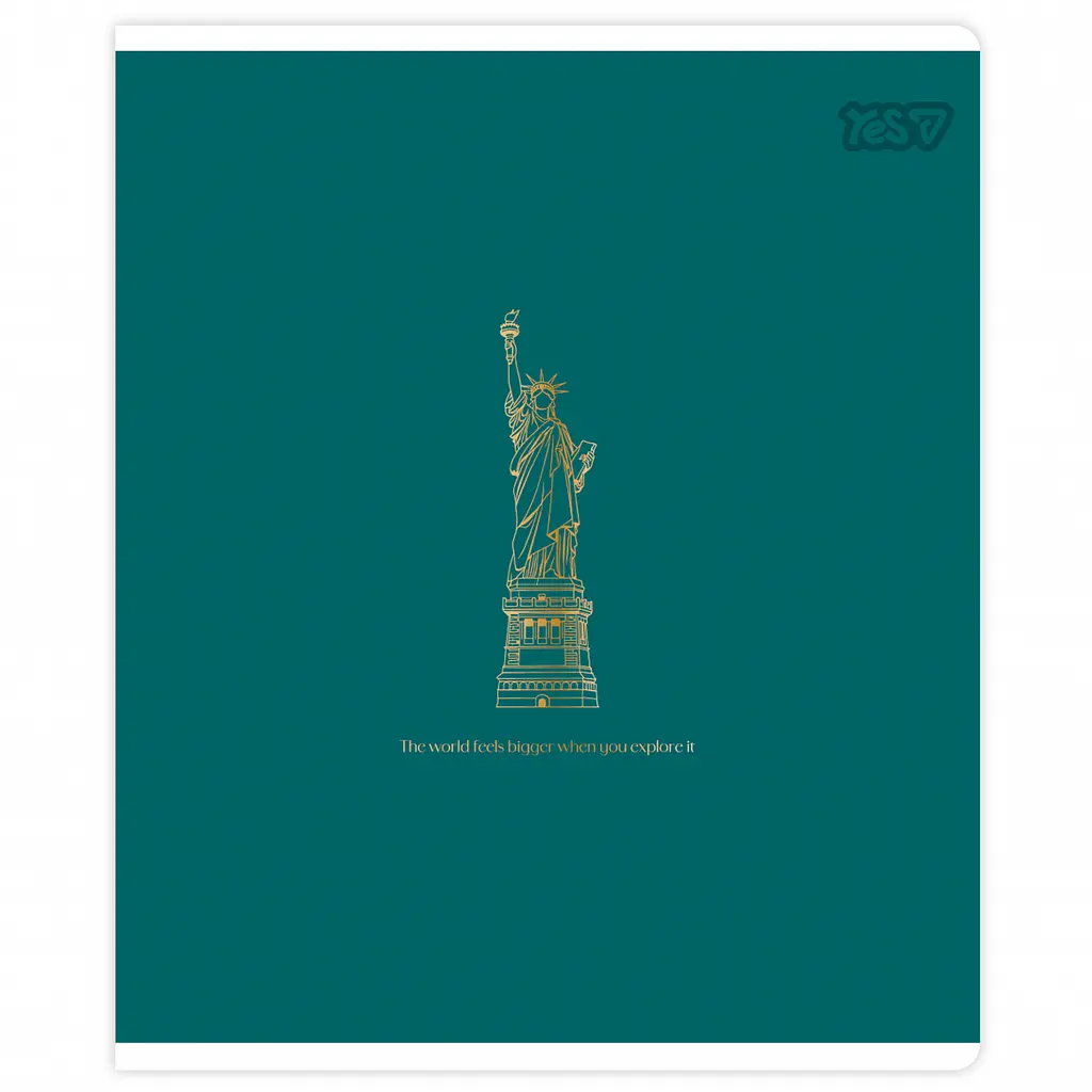 Зошит учнівський Yes Urban gold А5 96 аркушів лінія 5 шт. (768560) - фото 3