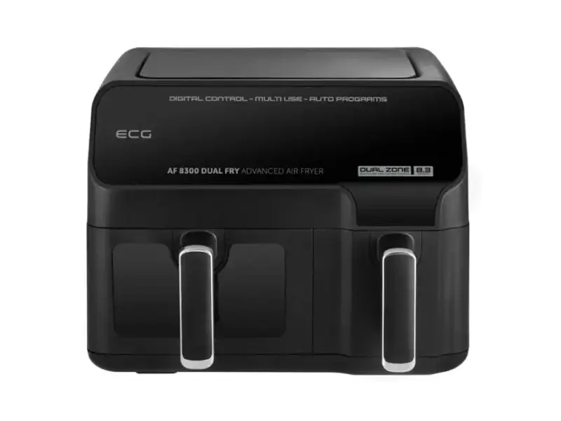 Мультипіч (аерофритюрниця) ECG AF 8300 Dual Fry - фото 3