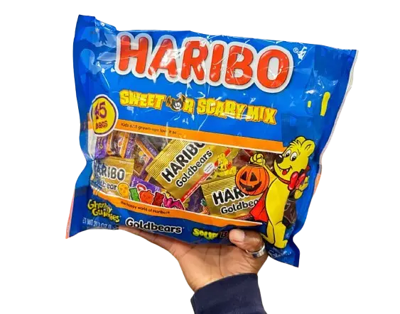 Упаковка желейних цукерок Haribo Sweet or Scary Mix Treat Pack 45шт 600 г - фото 3