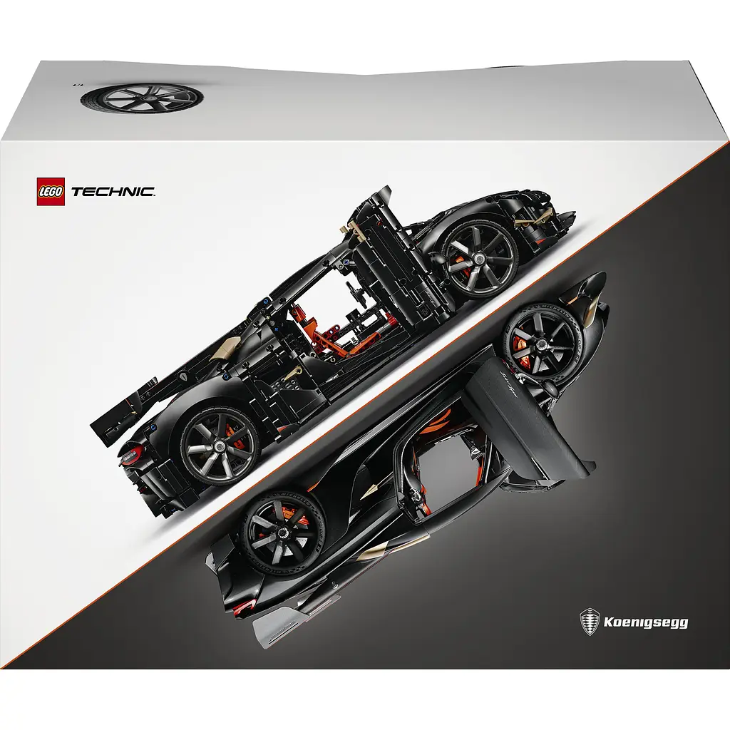 Конструктор LEGO Technic Koenigsegg Sadair's Spear Megacar 4104 ел. (42232) - фото 3