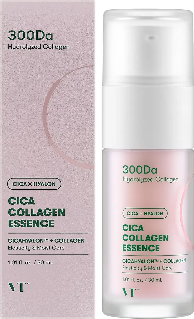Зміцнювальна есенція з колагеном 30 мл VT Cosmetics Cica Collagen Essence - фото 2