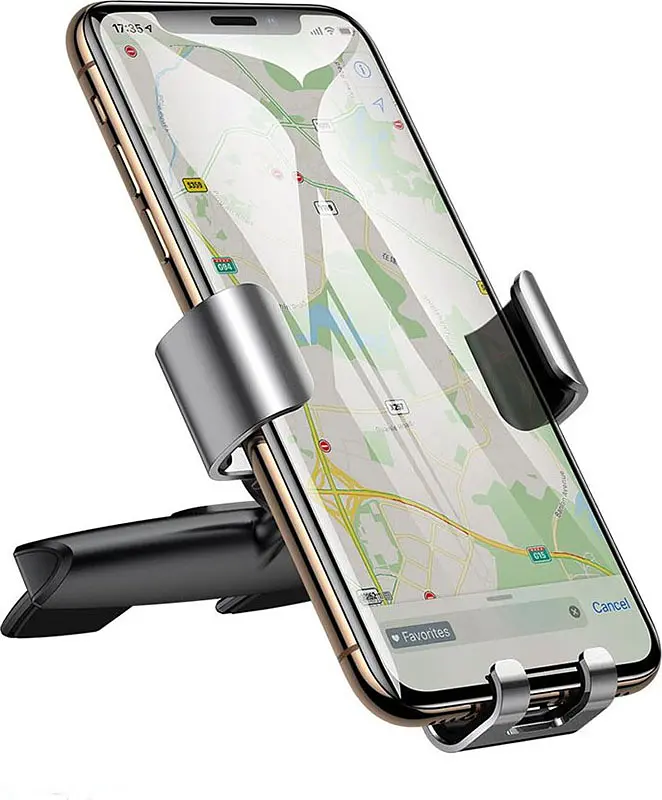 Автотримач Baseus Metal Age Gravity Car Mount Silver - фото 6
