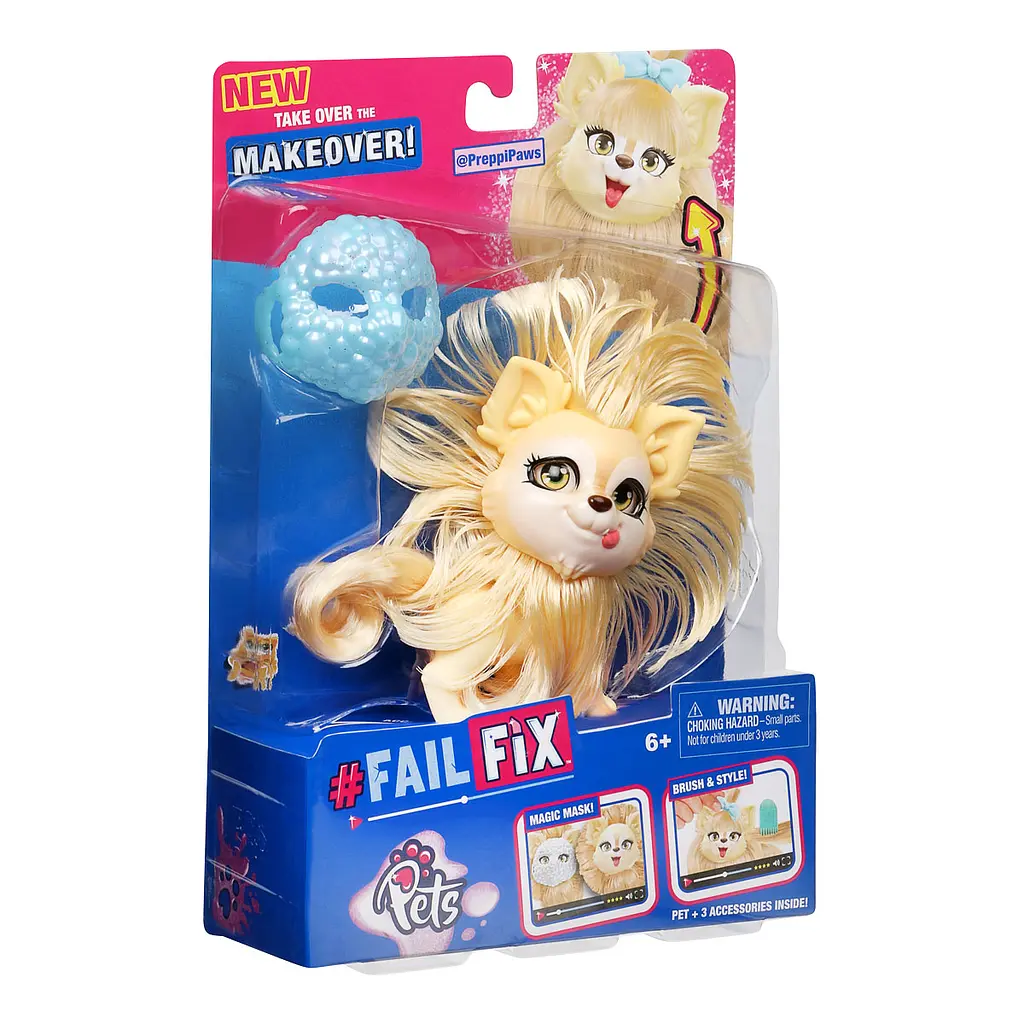 Ігровий набір з вихованцем Failfix Total Makeover Пухнастик (12819) - фото 11