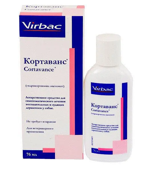 Спрей от зуда для собак Virbac Cortavance Кортаванс 76 мл - фото 1
