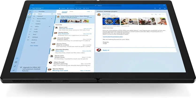 Ноутбук Lenovo ThinkPad X1 Fold 13.3QXGA Oled Touch/Intel i5-L16G7/8/512F/int/W10P (20RL0016RT) - фото 8