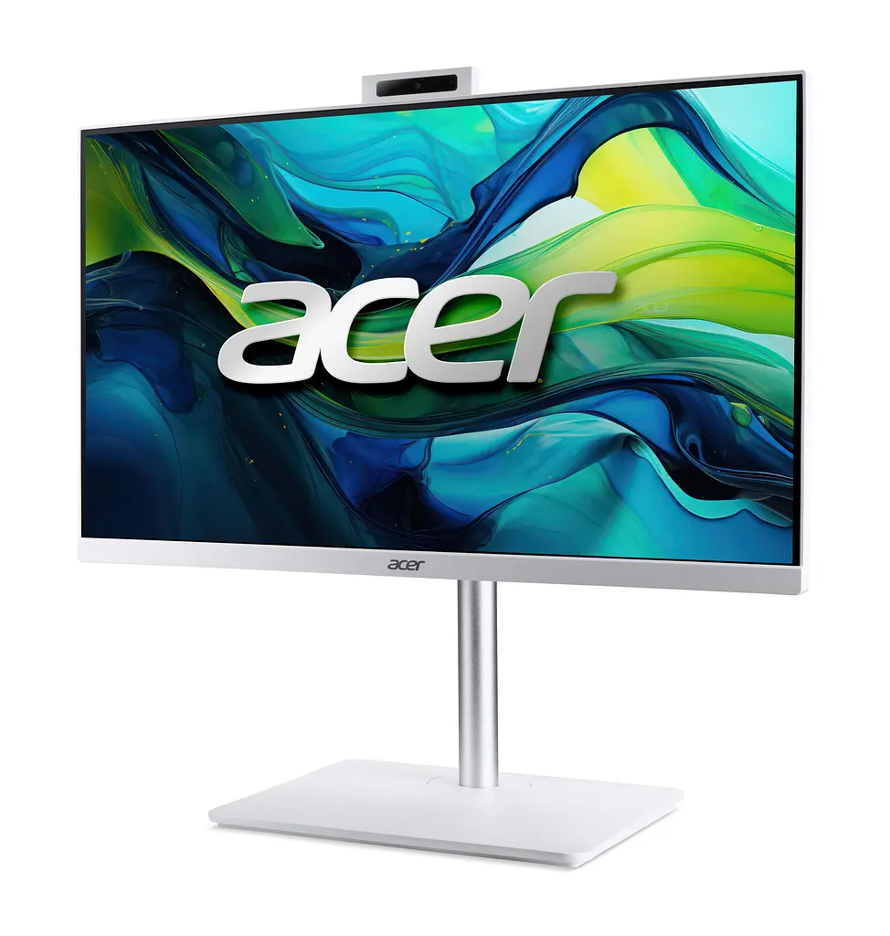 Acer Комп'ютер персональний моноблок Acer Aspire C24A-GRPL 23.8" FHD, Intel 5-120U, 16GB, F512GB, UMA, WiFi, без ОС, білий - фото 3