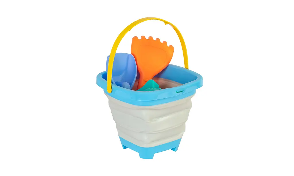 Набір для гри в піску 7 ел Baby Team (9511_блакитний) - фото 4