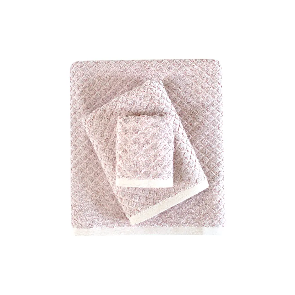 Набір рушників Irya - Jena pembe рожевий 33x33+50x90+70x140 - фото 2